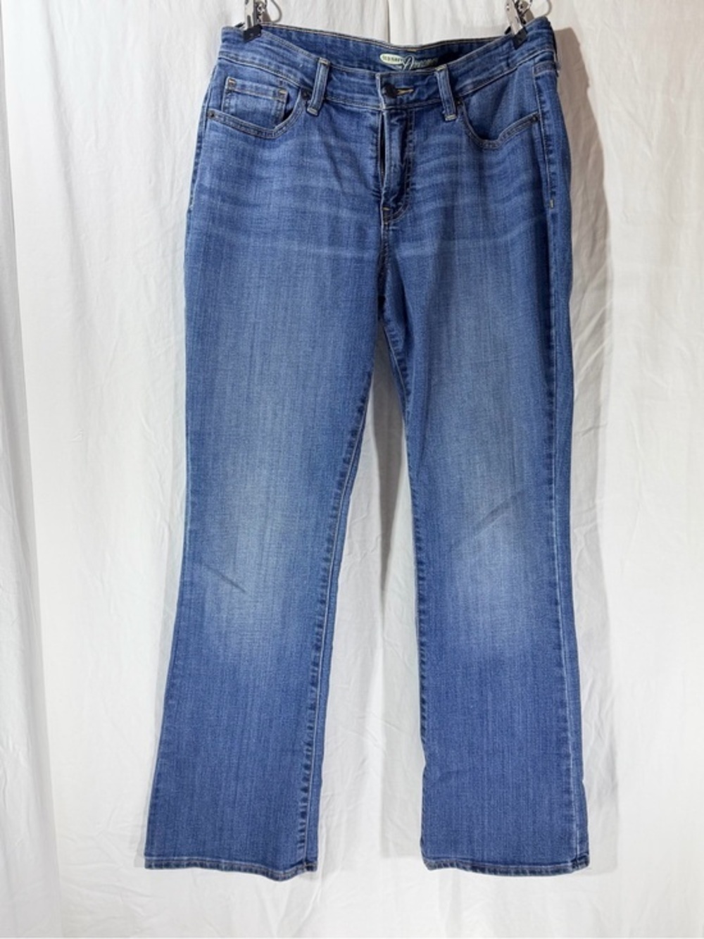 Old Navy Dreamer Medium Blue Straight-Leg Women's Jeans